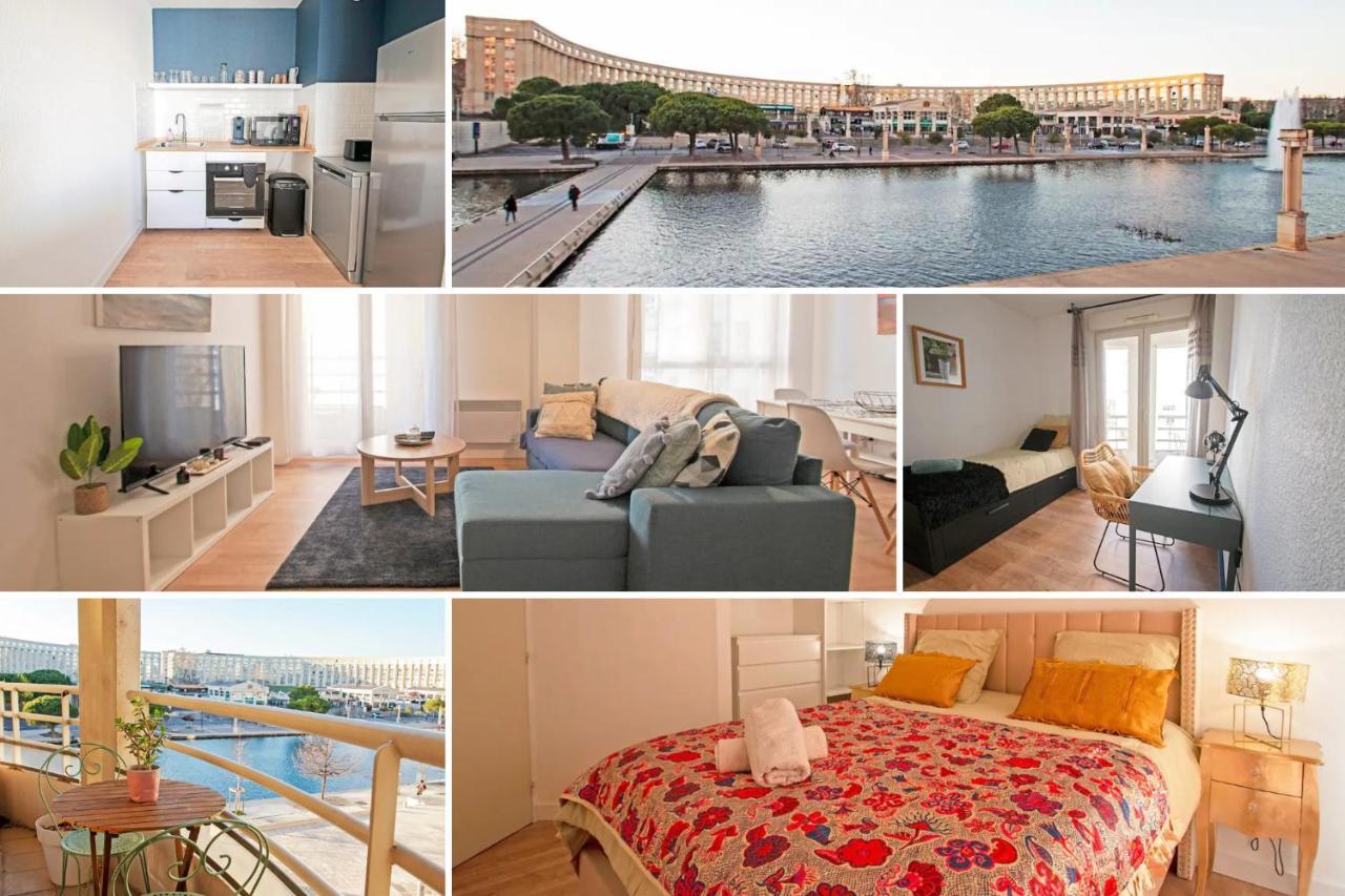 Appartement Cosy , Vue Imprenable, Parking Prive Montpellier Ngoại thất bức ảnh